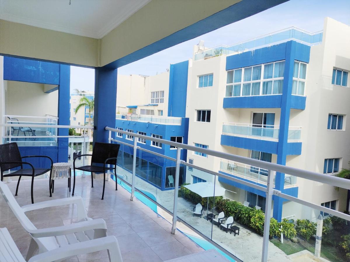 Chic Beachfront Apartment - Private Beach Access Punta Cana Exterior photo